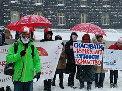 Проститутки в лютый мороз устроили впечатляющую акцию «Стальные яйца» 