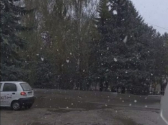 Середина апреля, а на севере Молдовы идет снег 