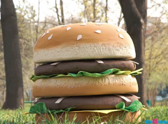 Спорный объект, пропагандирующий вредный фаст-фуд, появился в Кишиневе