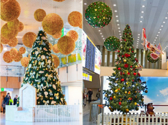 Битва новогодних аэропортов: золотой Кишинев против зеленой Москвы - кто красивее?