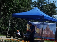 Сбор подписей либералами за отставку президента «на туалетной бумаге» запечатлели на фото