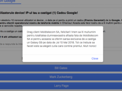 Похищение денег с банковских карт под видом розыгрыша от Moldtelecom запустили мошенники