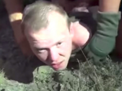 Задержание украинского диверсанта, пытавшегося «взорвать Крым», сняли на видео