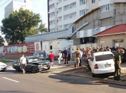 Массовое столкновение автомобилей произошло на Телецентре