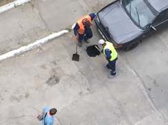 Издевательский ремонт дорог в три притопа в Кишиневе попал на видео 