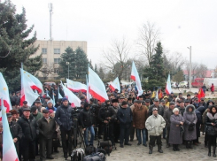 Массовую акцию против румынской оккупации устроили жители Чадыр-Лунги