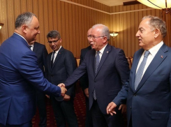 Однопартийцев президента Турции Эрдогана тепло встретил в Молдове Додон