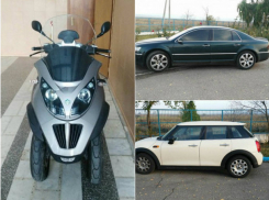 Угнанные автомобили и скутер попытались ввезти в Молдову