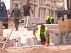 Ремонт тротуаров в центре столицы может затянуться из-за коронавируса