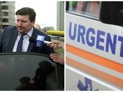 Задержанный сегодня министр сельского хозяйства был срочно доставлен в Больницу скорой помощи 