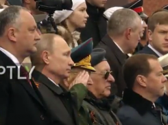 Игорь Додон принимает участие в Параде Победы в Москве 