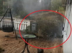 Экстремальное видео с ударом молнии снял любопытный норвежец 