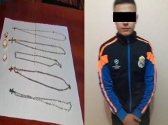 Подросток, срывавший с прохожих золотые украшения в столице, попал на видео