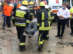 Опубликовано видео спасения мужчины из-под завала в Кишиневе