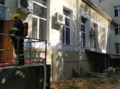 В Центре передового опыта в области экономики и финансов в столице вспыхнул пожар