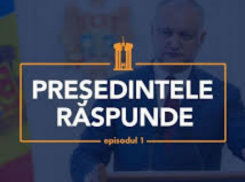 Игорь Додон ответил на вопросы граждан
