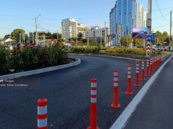 На виадуке между Ботаникой и Центром появилась новая полоса для разворота