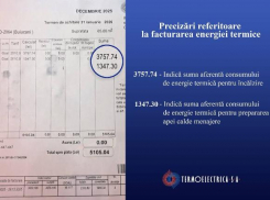 «Termoelectrica» объяснила высокие суммы в платёжках за тепло за декабрь
