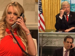 «О надвигающемся» шторме предупредила Трампа порнозвезда в компании с Беном Стиллером