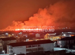 Ночью в Комрате бушевали сильные пожары
