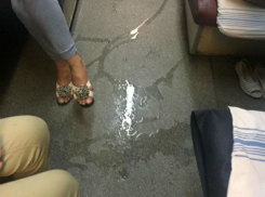 «Мокрый» скандал: пассажиров украинского поезда затопило во время дождя