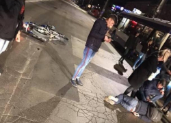 Авария с участием мотоциклиста произошла в столичном секторе Чеканы