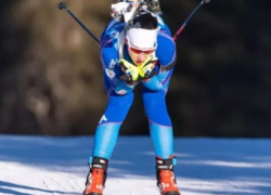 Молдавская биатлонистка Алина Стремоус завоевала серебро на чемпионате Европы