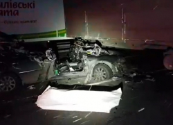 Жуткое видео: беременная женщина и ее муж были обезглавлены в автокатастрофе под Киевом