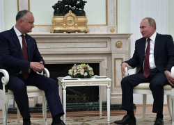 Путин и Додон проведут полноформатные переговоры уже сегодня