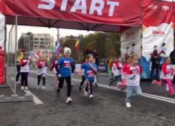 В Кишиневе прошел традиционный марафон Kids Run Day