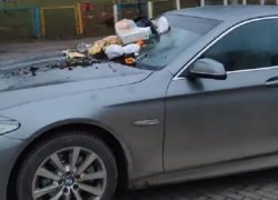 Помоями "украсили" дорогой BMW Кишиневе 