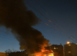 В Кишиневе пожар: горит вулканизация 