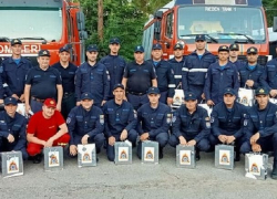 Молдавские пожарные вернулись из Греции