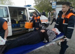 Раненых женщин в конфликте с "амбалами" на запрещенной стройке в Кишиневе сняли на видео