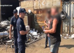 В Кишиневе участились случаи незаконной торговли черным металлом 