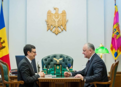Президент Молдовы встретился с управляющим Нацбанка