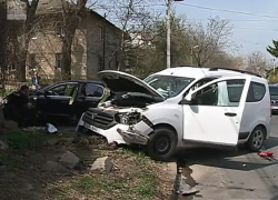 В Кишиневе произошло ДТП, есть пострадавшие