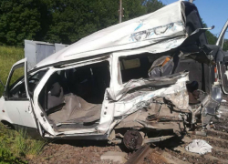 Поезд протаранил микроавтобус под Одессой: погибла девушка, пострадали дети