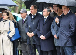 Чебан вместе с Гросу почтили память жертв еврейских погромов