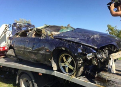 18-летний парень погиб в автомобиле BMW после того, как машина перевернулась на крышу рядом с Гидигичом