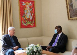 Воронин провел встречу с американским послом