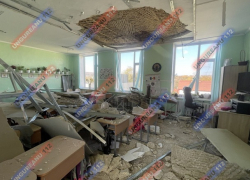 В молдавской школе прямо на учеников упал потолок