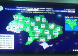 Зеленский побеждает на выборах президента Украины