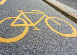 Велодорожку на Ботанике угробили, наглые водители ломают ограждения и продолжают там парковаться