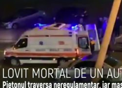 Сегодня ночью на столичной улице автомобиль сбил насмерть пешехода