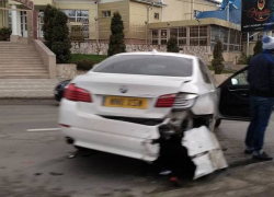 Огромную пробку спровоцировала авария на Каля Орхеюлуй в столице 