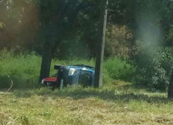 Перевернувшийся после ДТП  автомобиль в Кишиневе попал на видео