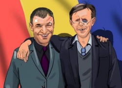 Киртоакэ обижается на Цыку за то, что тот недостаточно усердно борется с русским языком