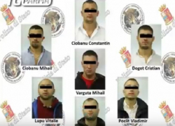 Итальянские карабинеры схватили мужчину во время крещения ребенка и еще шесть членов "молдавской банды"