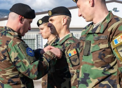 Молдавские миротворцы в Боснии и Герцеговине получили медали за миссию